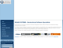 Tablet Screenshot of boabsystems.com